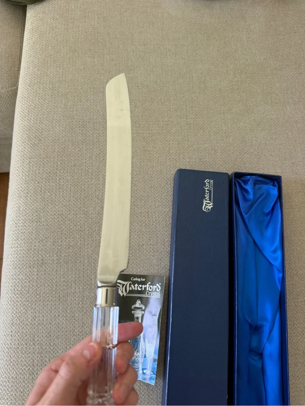 Waterford cake knife